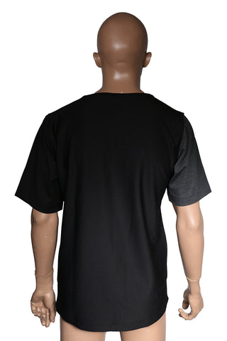 Contemporary fashion skewed shape T-shirt