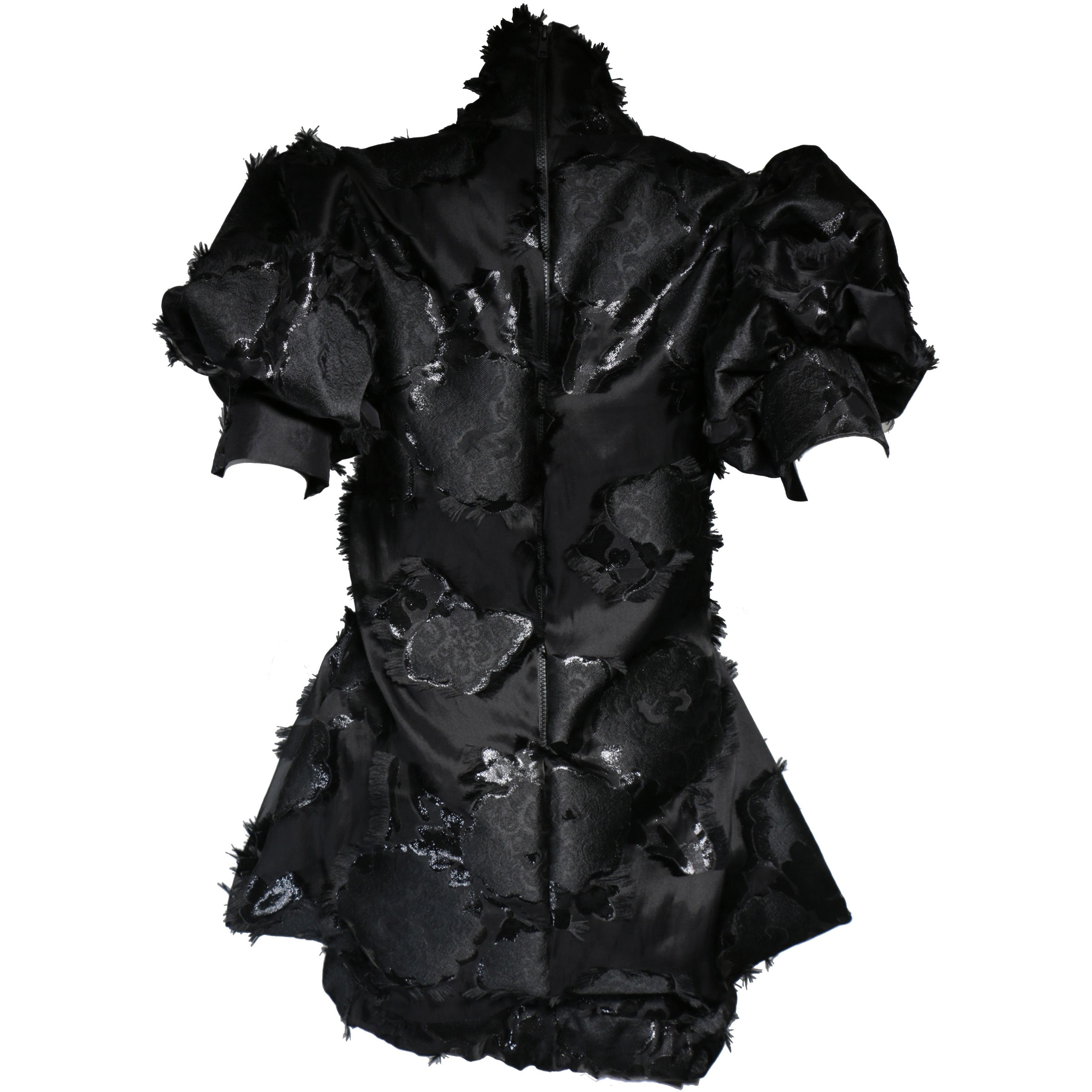 Black couture dress