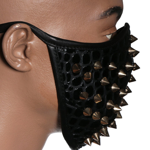 Black Spiked mask