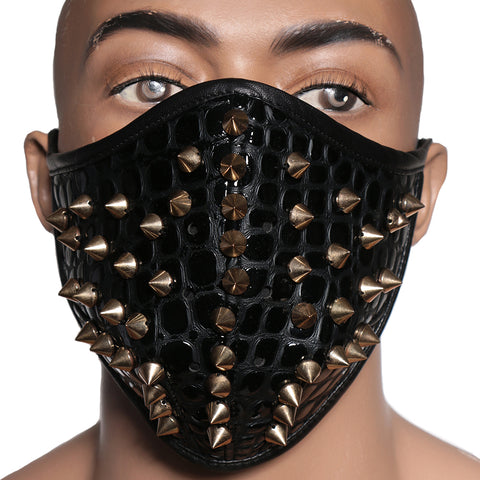 Black Spiked mask
